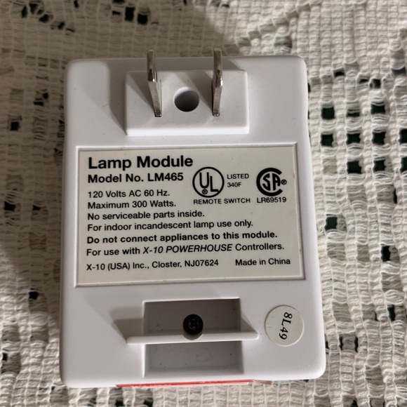 X10 Powerhouse lamp module LM465 - Picture 3 of 3